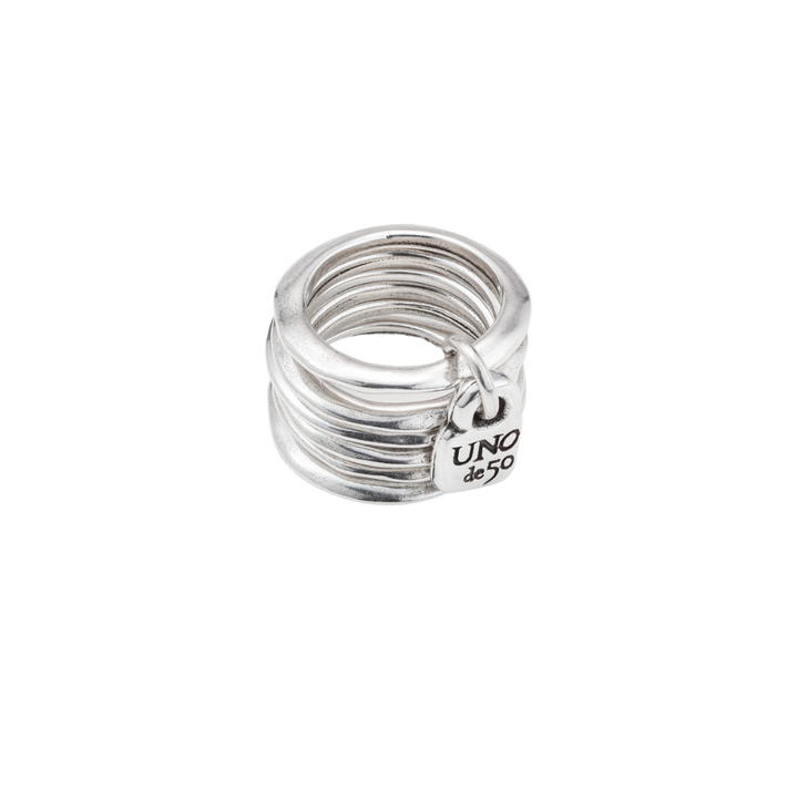 UNOde50 Silver Prisoner Clasicos Plata Ring