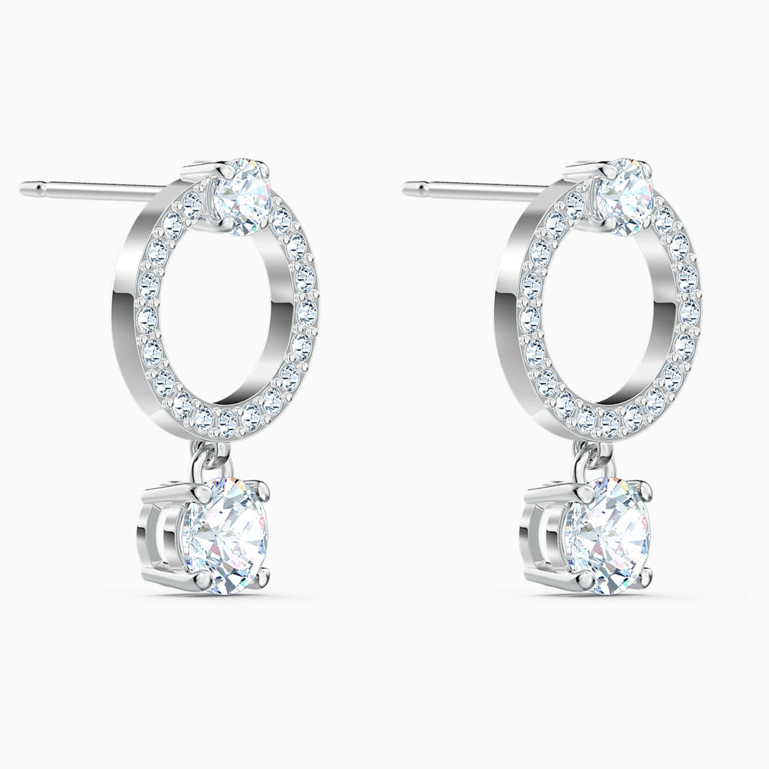 Swarovski Attract Circle Earrings