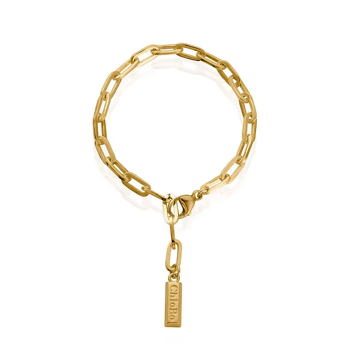 ChloBo Gold Mini Link Bracelet