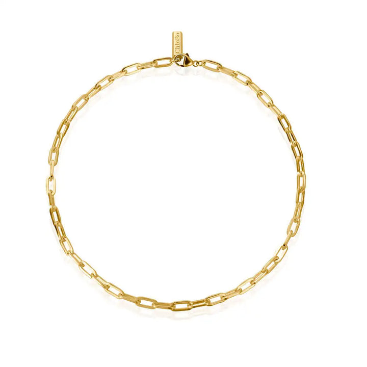 ChloBo Gold Mini Link Necklace