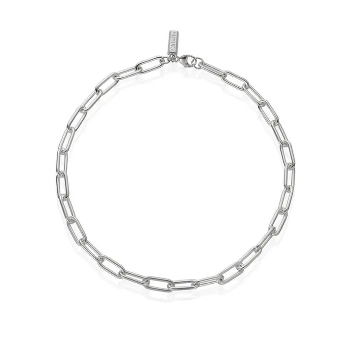 ChloBo Silver Medium Link Necklace