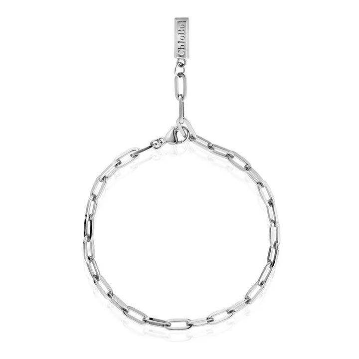 ChloBo Silver Mini Link Anklet