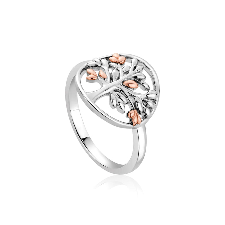 Clogau Tree Of Life Silver Circle Ring