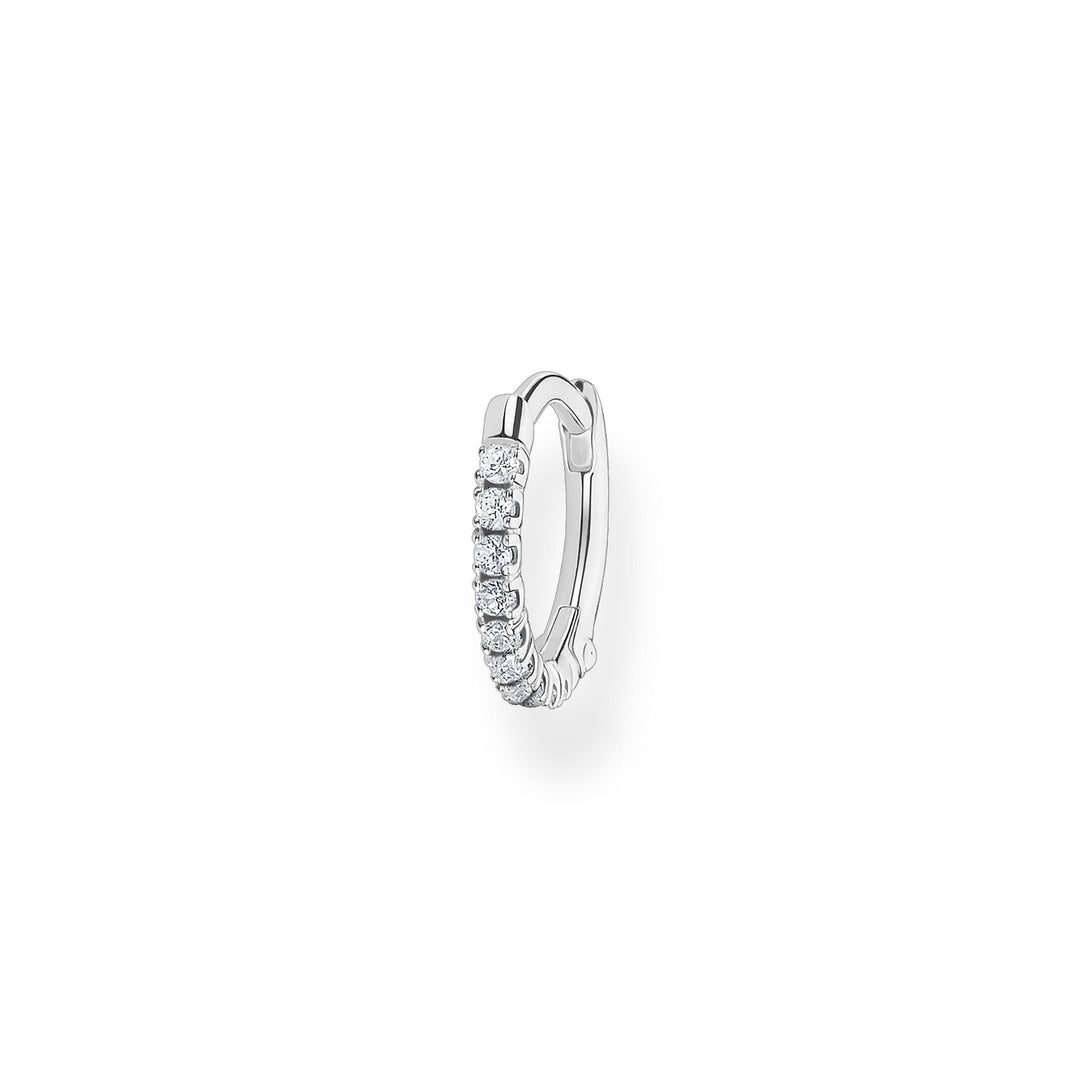 Thomas Sabo CZ Silver Single Hoop