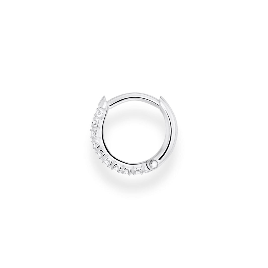 Thomas Sabo CZ Silver Single Hoop