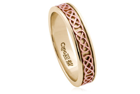 Clogau Gold 9ct Yellow & Rose Gold Annwyl Ring