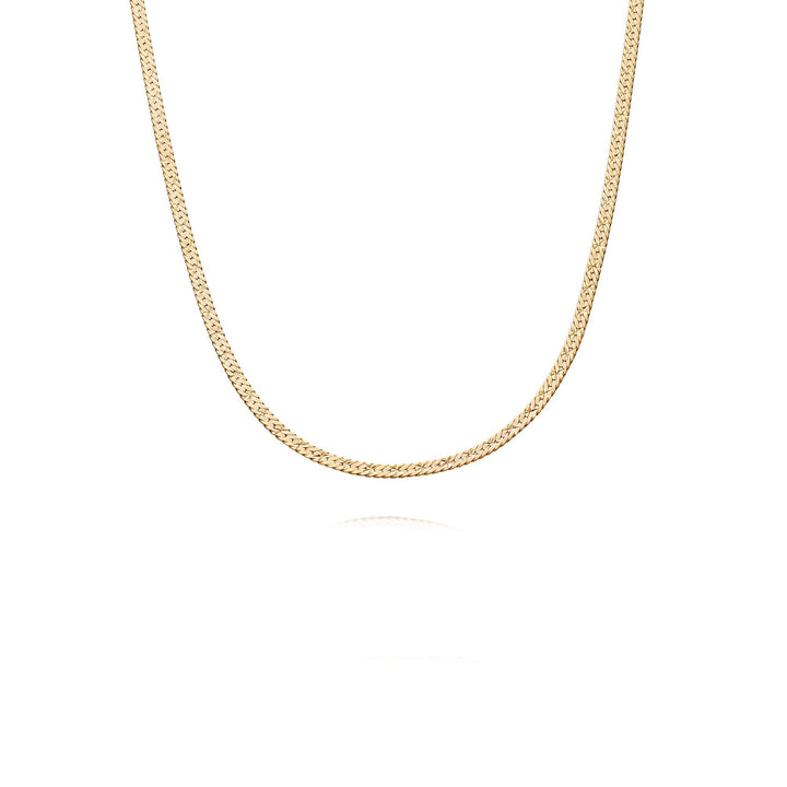 Daisy London 18ct Gold Estee Lalonde Snake Chain Necklace