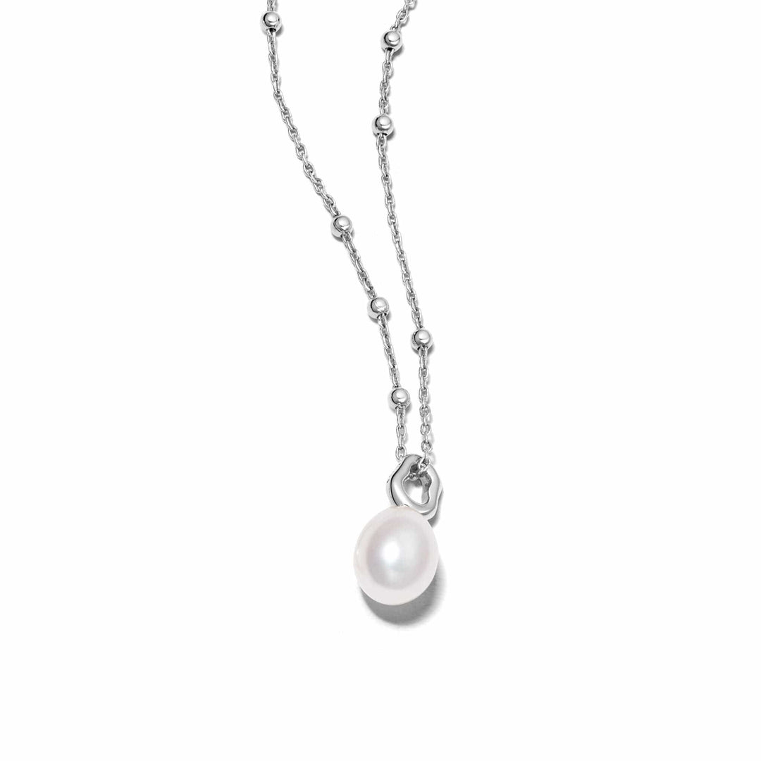 Daisy London Silver Treasures Baroque Pearl Necklace