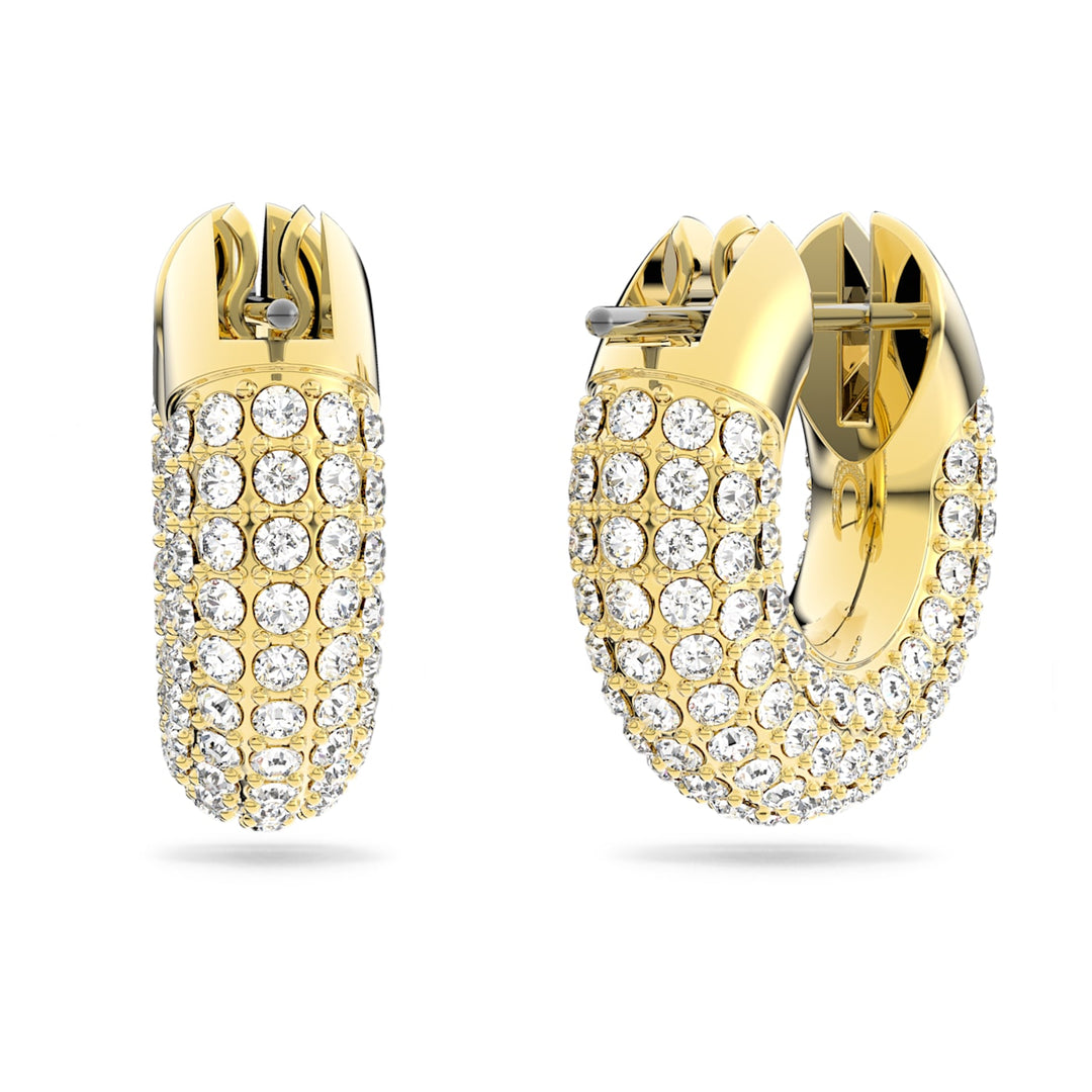 Swarovski Dextera Hoop Gold Plated Earrings