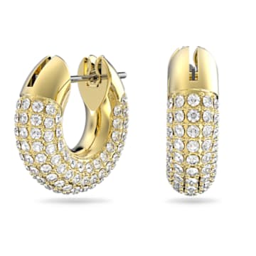 Swarovski Dextera Hoop Gold Plated Earrings