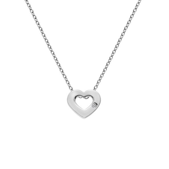 Hot Diamonds Diamond Amulets Heart Pendant Necklace