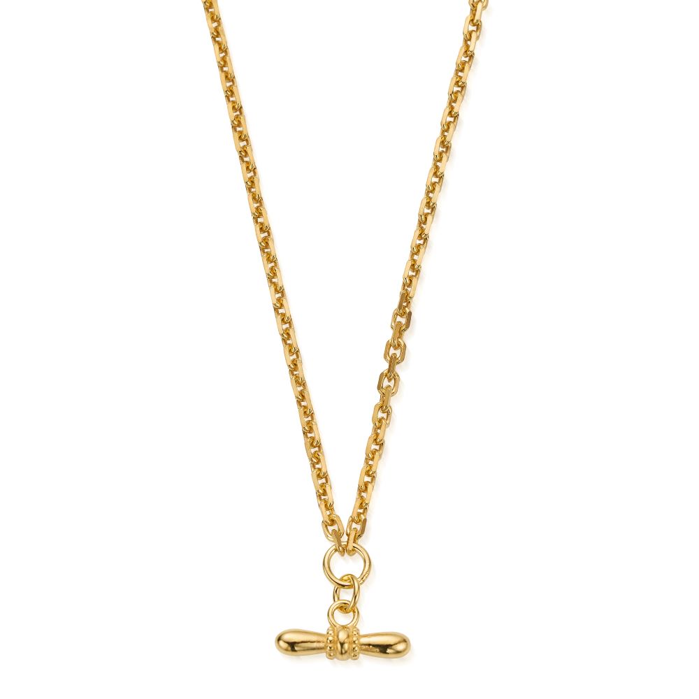 Chlobo Gold Balanced Aura Necklace