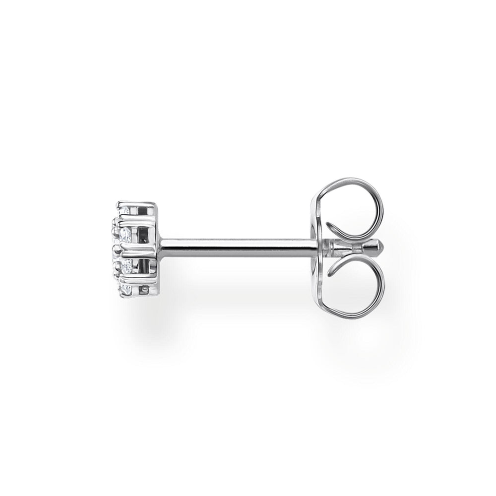 Thomas Sabo Silver CZ Stones Single Ear Stud