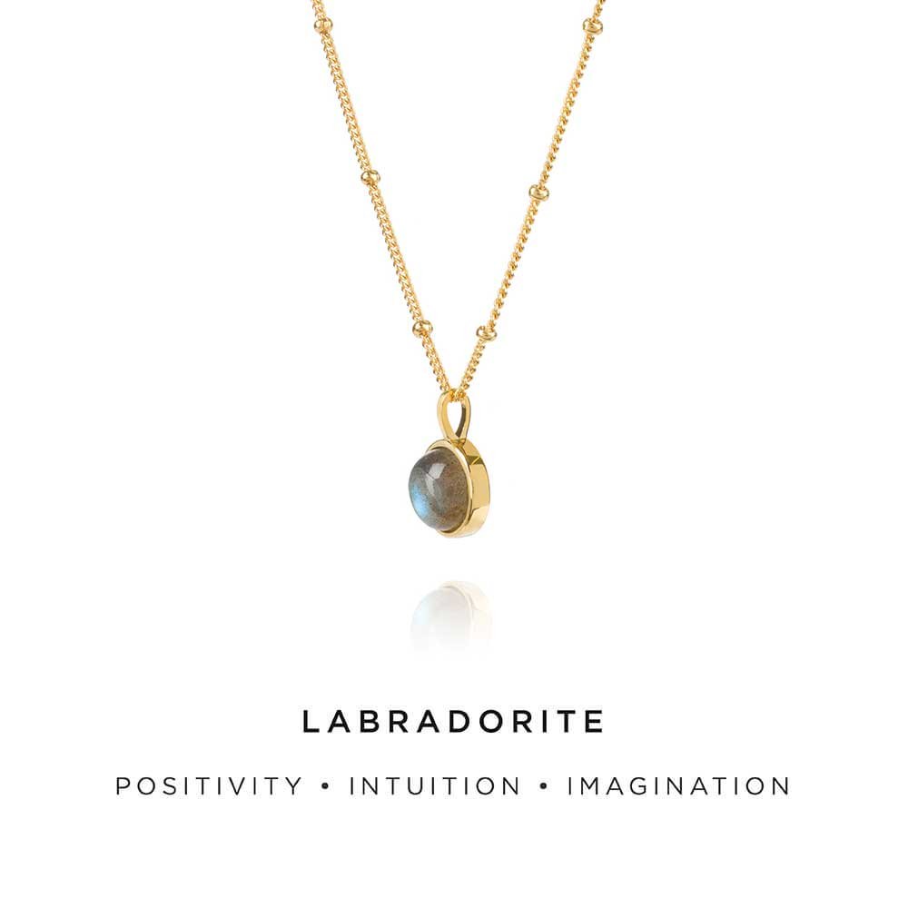 Daisy London Labradorite Healing Necklace