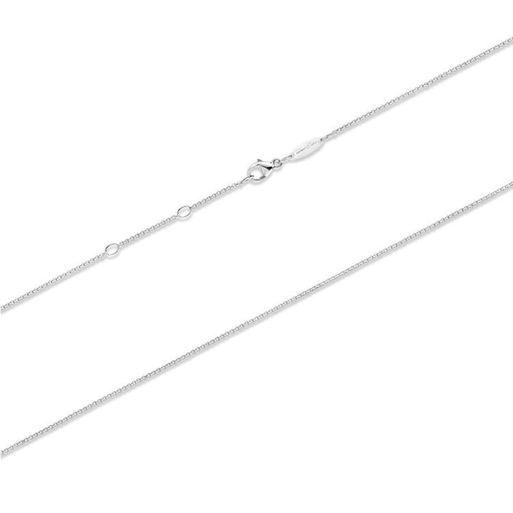 Thomas Sabo Silver Mini Square Belcher Chain Necklace