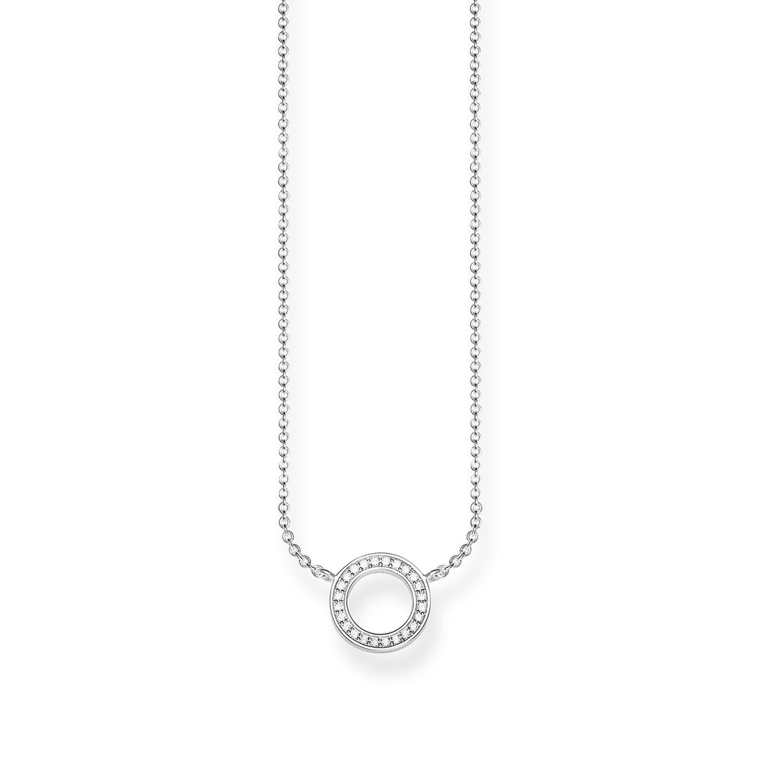 Thomas Sabo Cubic Zirconia Open Circle Necklace