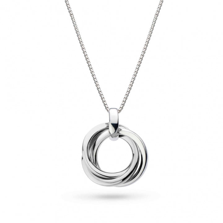 Kit Heath Silver Bevel Trilogy Necklace