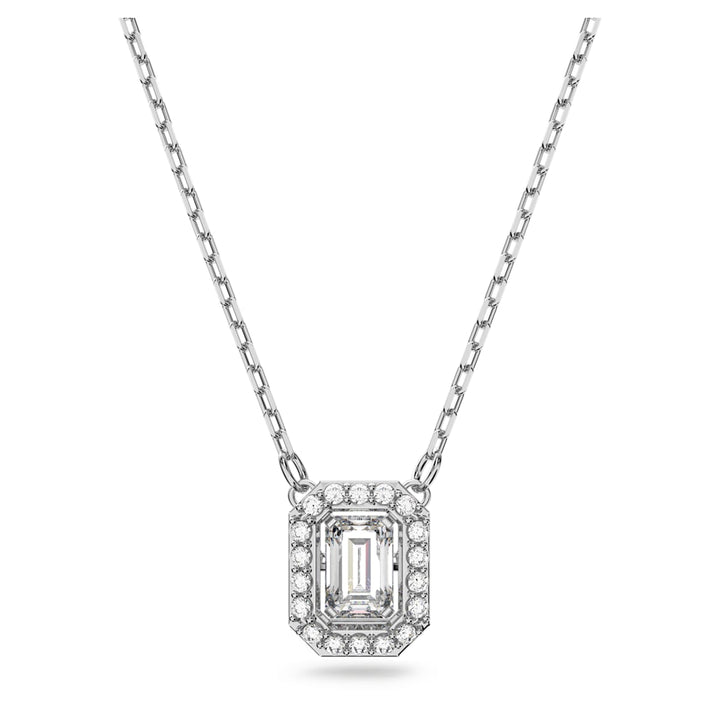 Swarovski Silver Una Octagon Cut Necklace