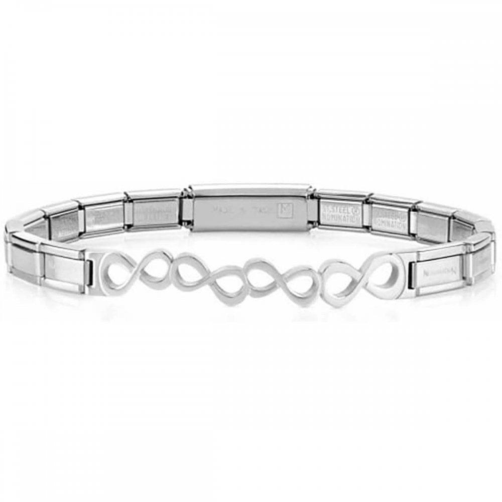 Nomination Trendsetter Smarty Silver Infinity Bracelet