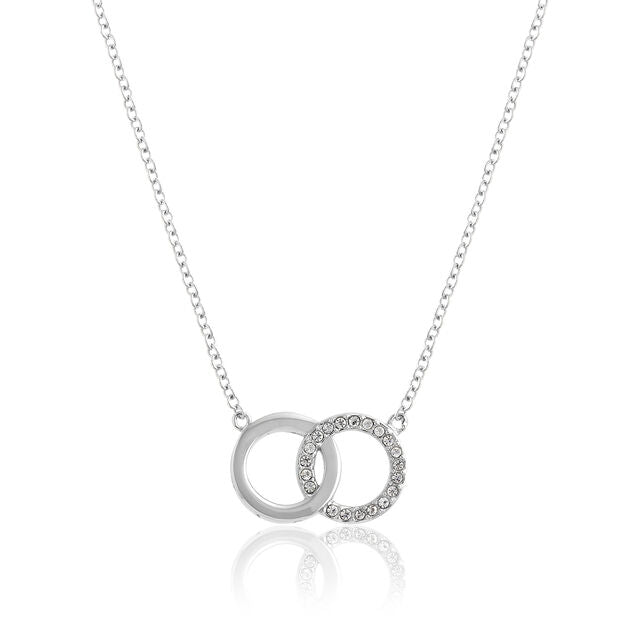 Olivia Burton Silver Classic Interlink Necklace