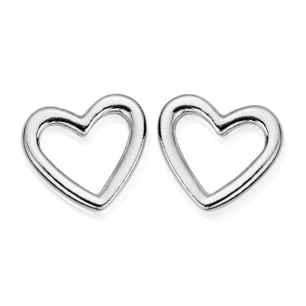 ChloBo Stud Open Heart Earrings