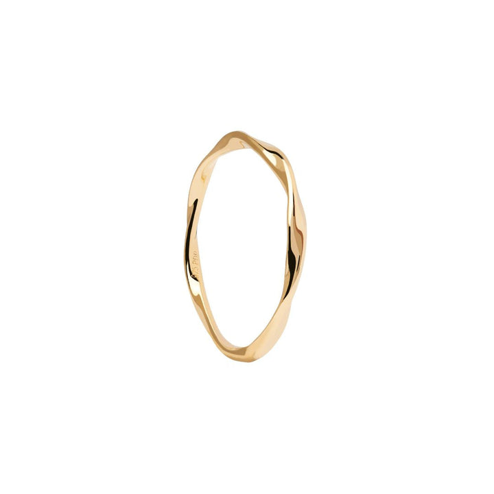 PDPAOLA Gold Spiral Ring