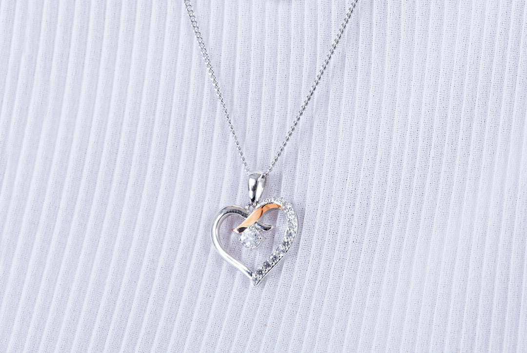 Clogau Kiss Pendant Necklace