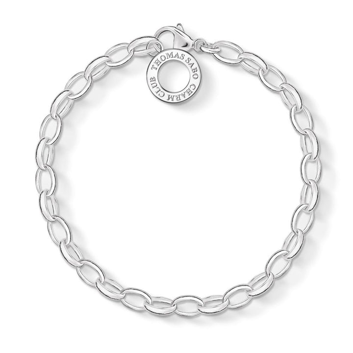 Thomas Sabo Silver Charm Bracelet, 0.5cm