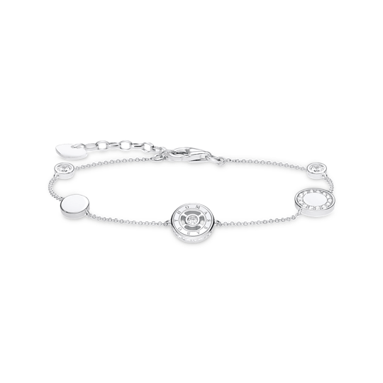 Thomas Sabo Silver Multi Circle CZ Bracelet