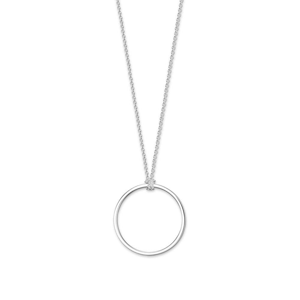 Thomas Sabo Circle Charm Silver Necklace