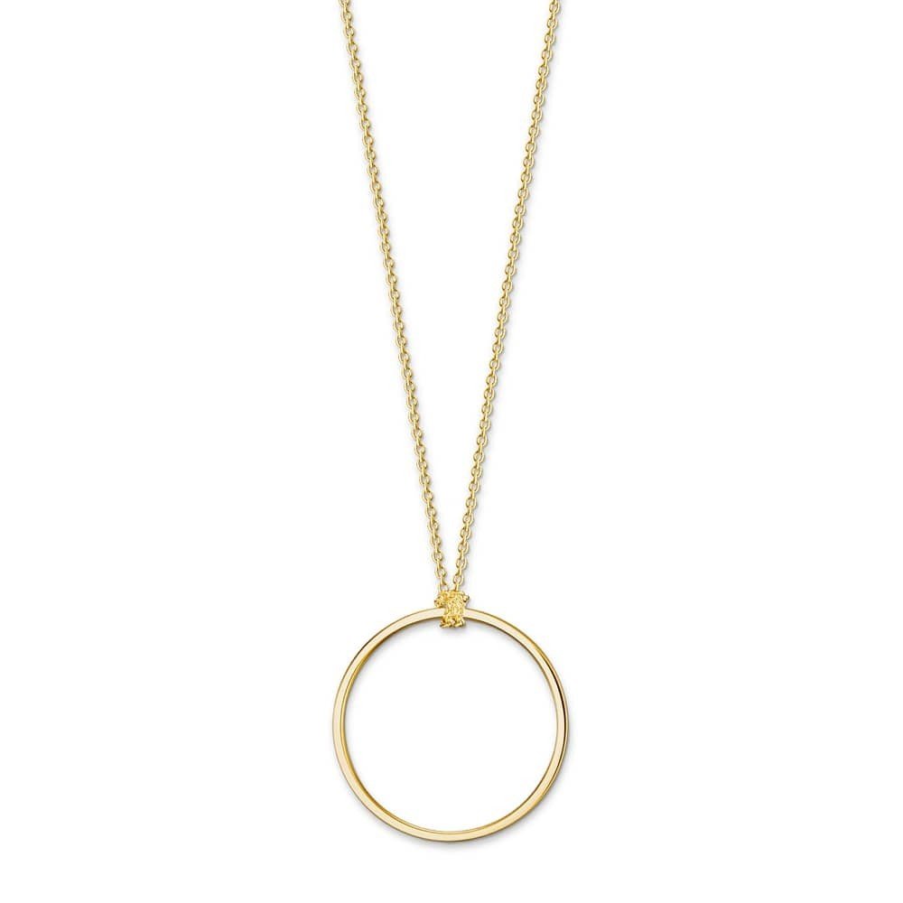 Thomas Sabo Gold Circle Necklace