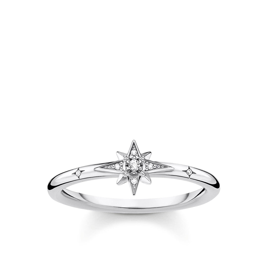 Thomas Sabo Pave Star Silver Ring