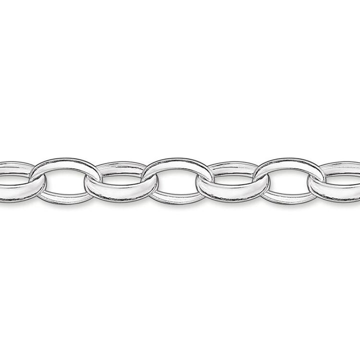 Thomas Sabo Silver Charm Bracelet, 0.5cm