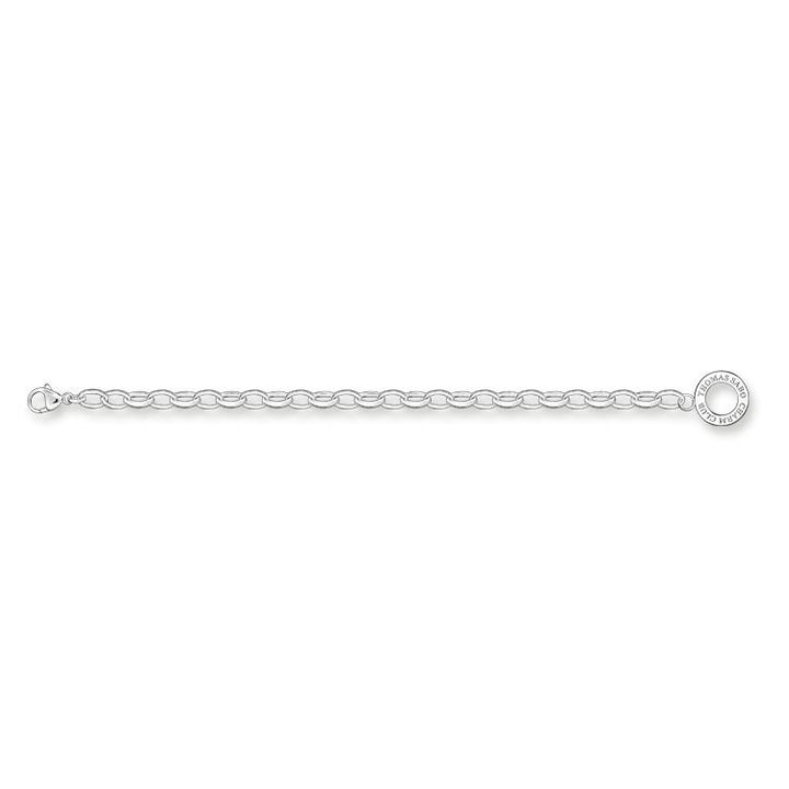 Thomas Sabo Silver Charm Bracelet, 0.5cm